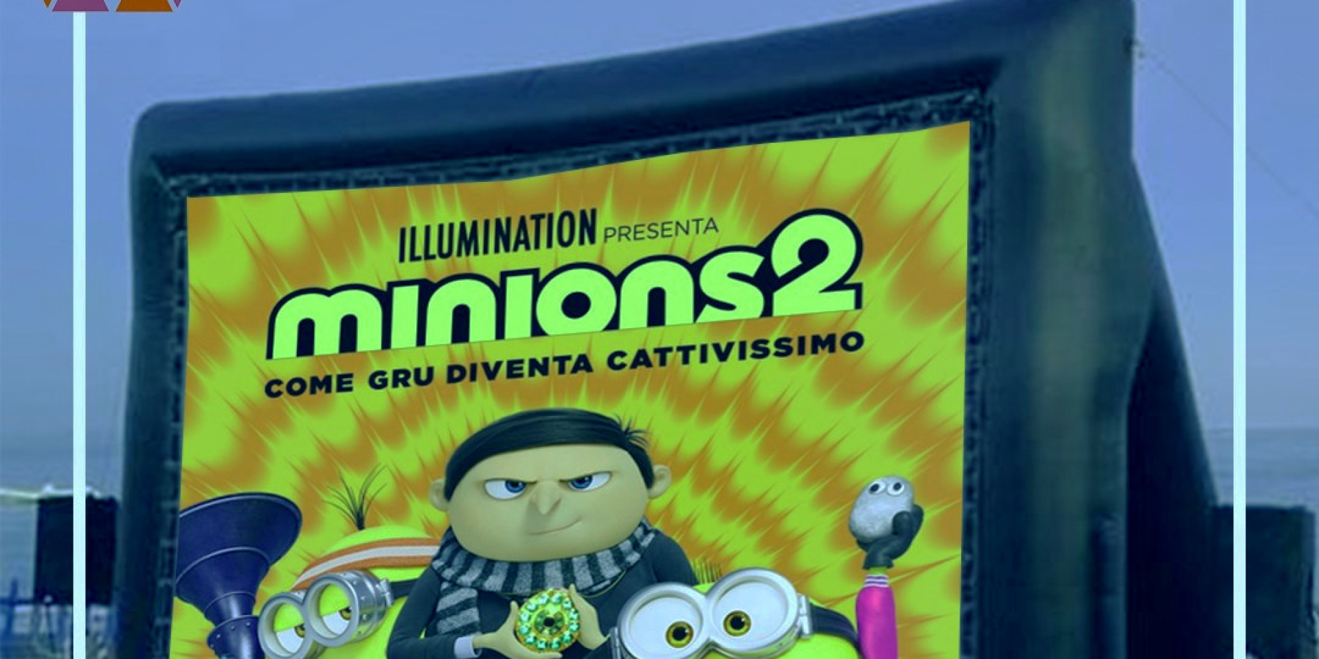 Cinema in Spiaggia con i MINIONS