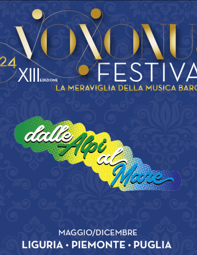 VOXONUS FESTIVAL - giovedì 26 settembre alle 21.15