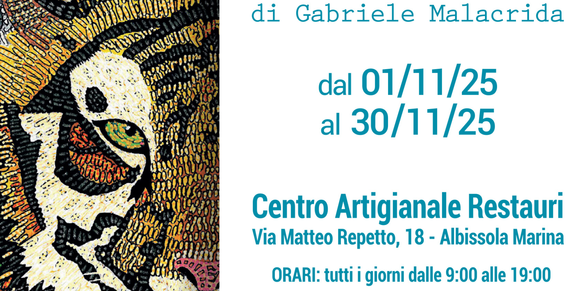 FRAMMENTAZIONI - dal 1 Novembre al 30 Novembre 2025