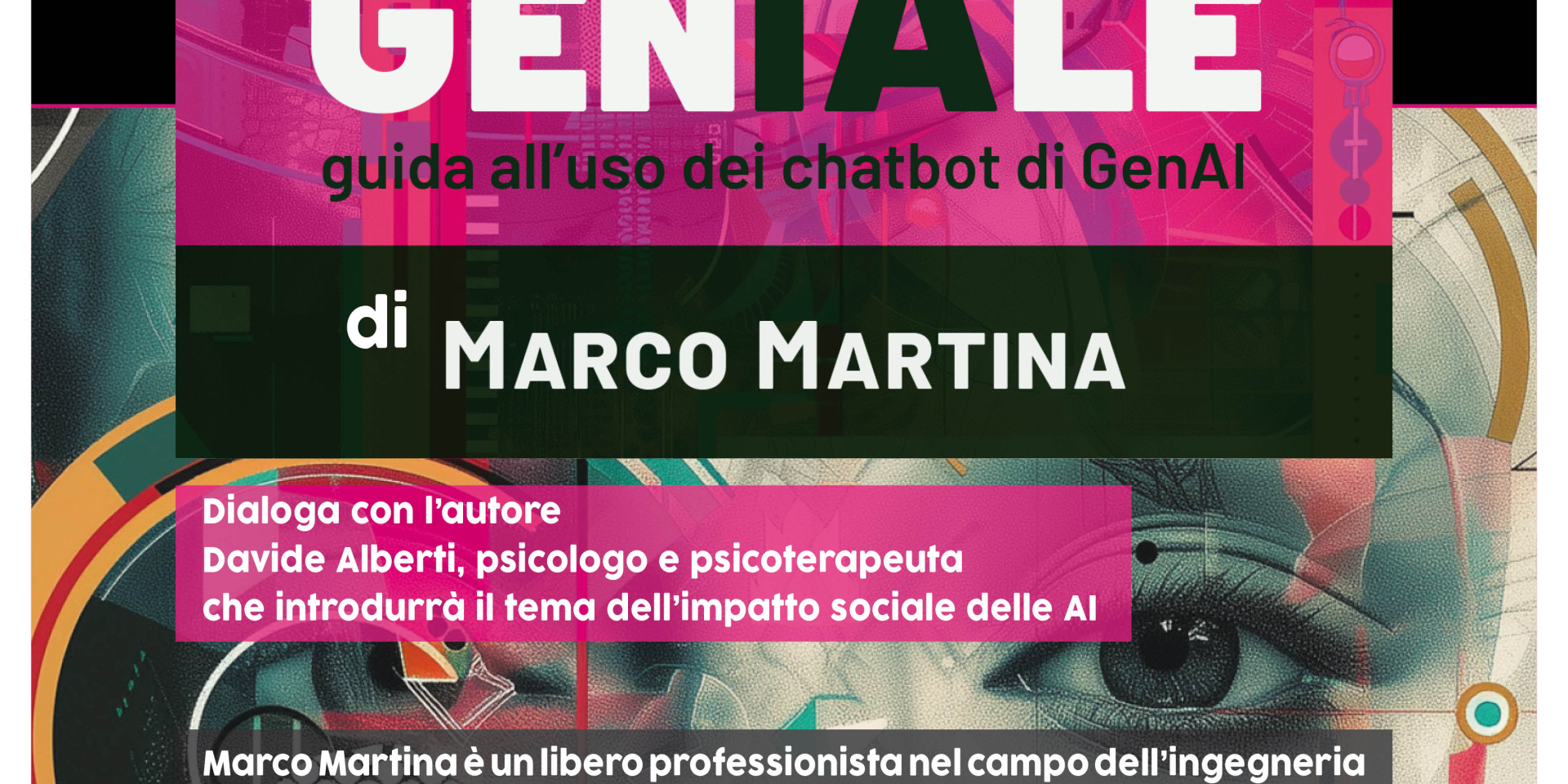 Presentazione del libro “GenIAle” di Marco Martina - Sabato 13 dicembre