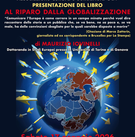 Presentazione libro "Al riparo dalla globalizzazione" - sabato 17 gennaio