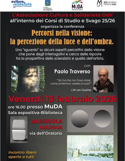PERCORSI NELLA VISIONE: La Percezione della Luce e dell'Ombra