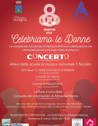 Concerto dell’8 marzo al MuDA: Albissola Marina celebra le Donne con musica e letture