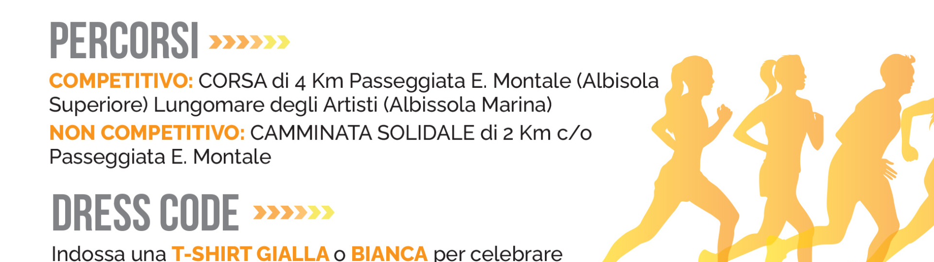 Torna la nuova edizione di Yellow Women Run!