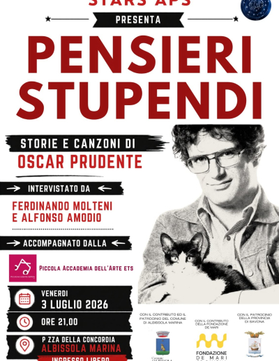 Pensieri Stupendi - storie e canzoni di Oscar Prudente