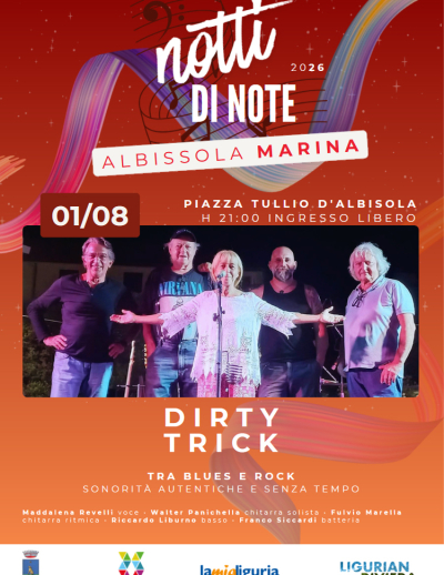 Notti di Note!Sabato 1° Agosto